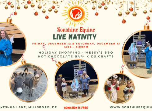 Sonshine Equine LIVE NATIVITY